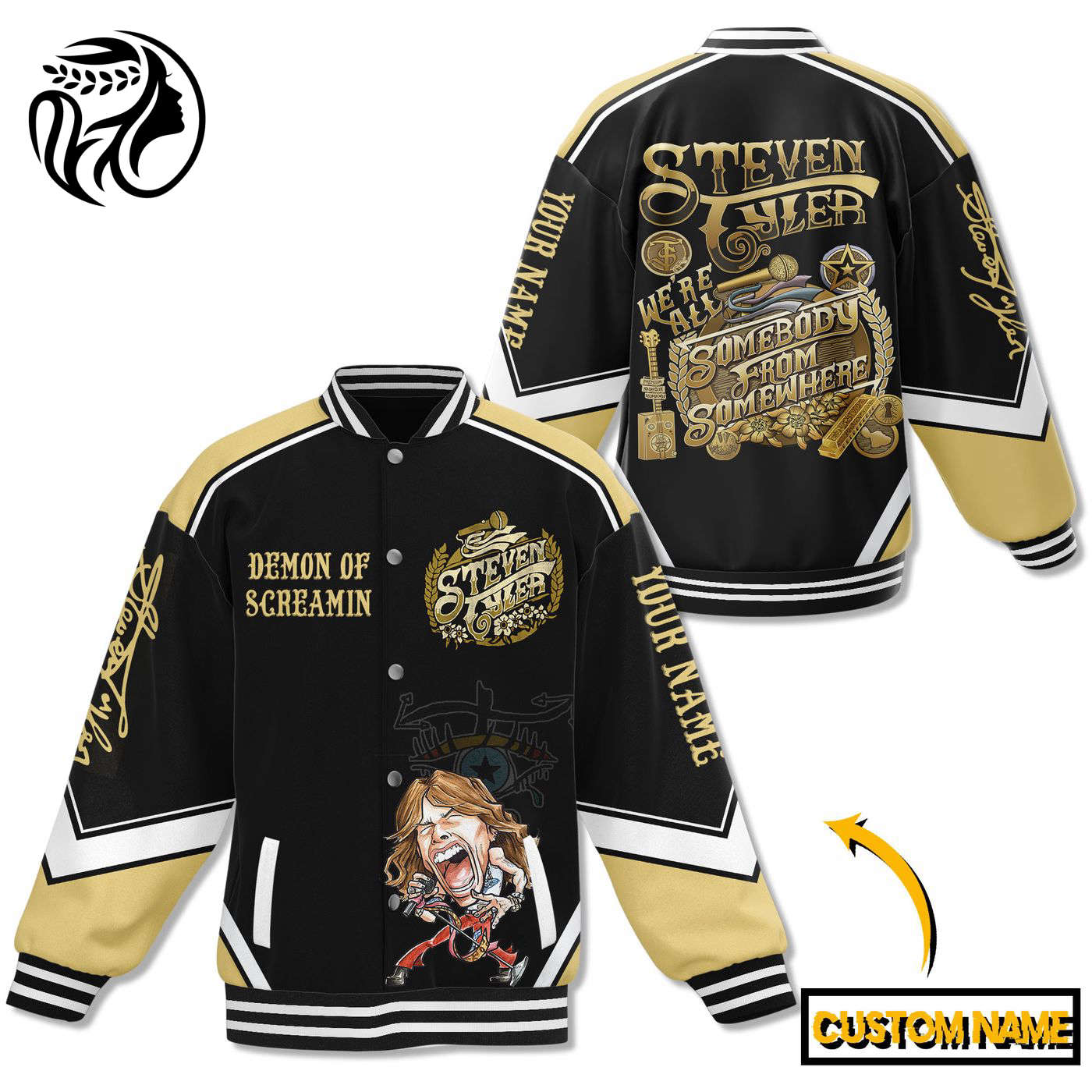Steven Tyler New Premium Baseball Jacket Gift For Fan