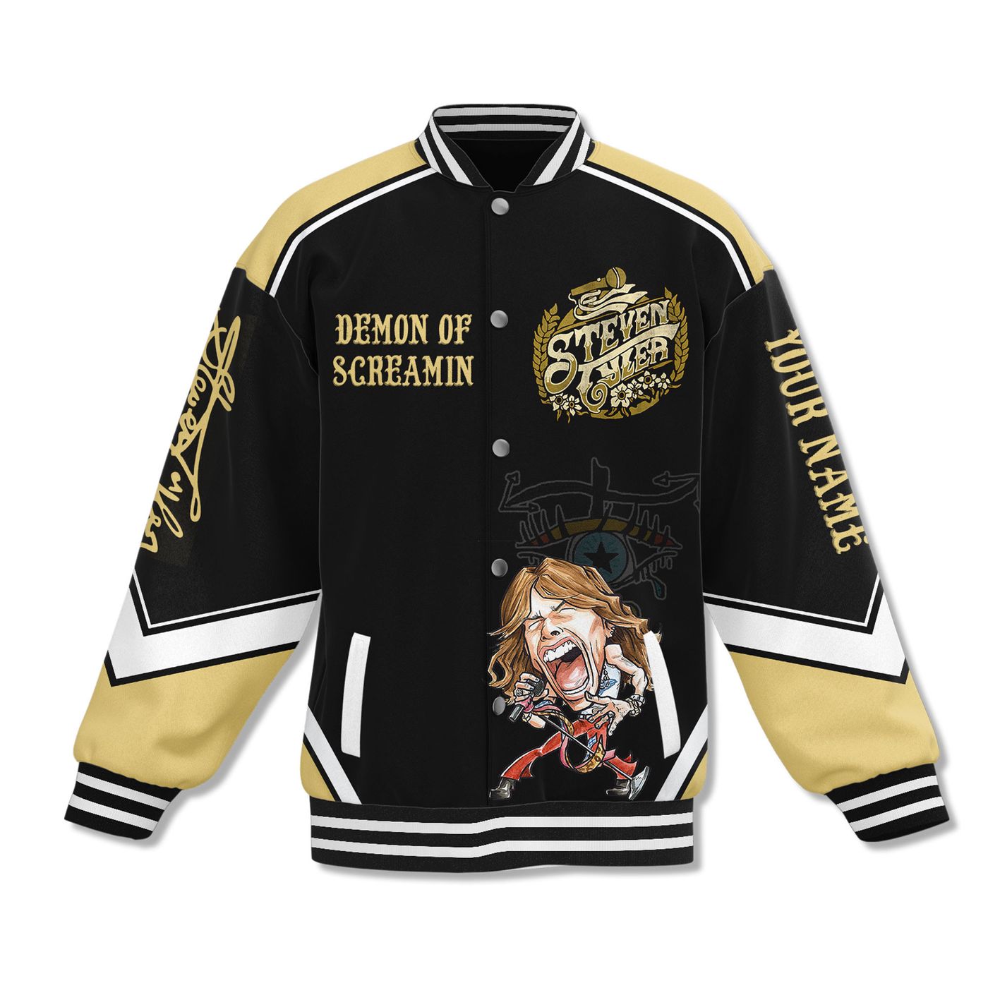 Steven Tyler New Premium Baseball Jacket Gift For Fan