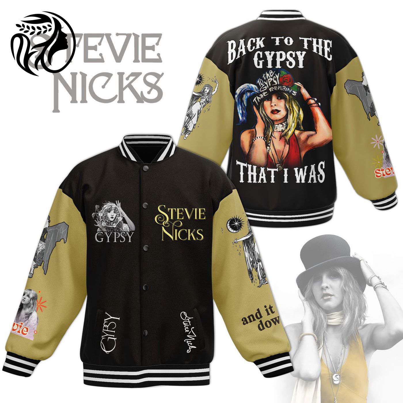 Stevie Nicks New Premium Baseball Jacket Gift For Fan