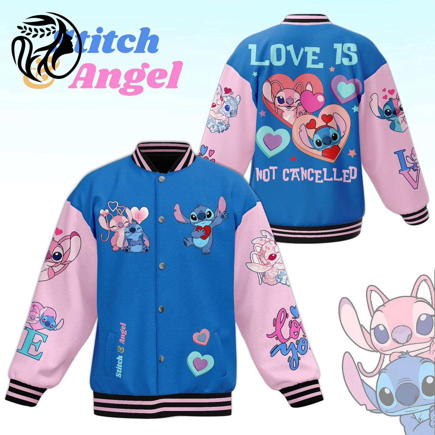Stitch New Premium Baseball Jacket Gift For Fan