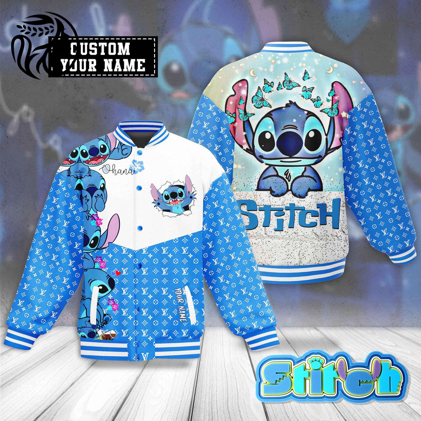 Stitch New Premium Baseball Jacket Gift For Fan