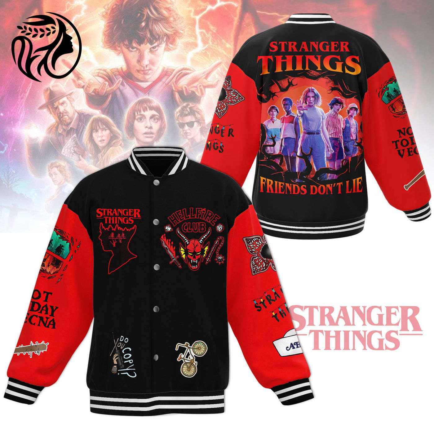 Stranger Things New Premium Baseball Jacket Gift For Fan