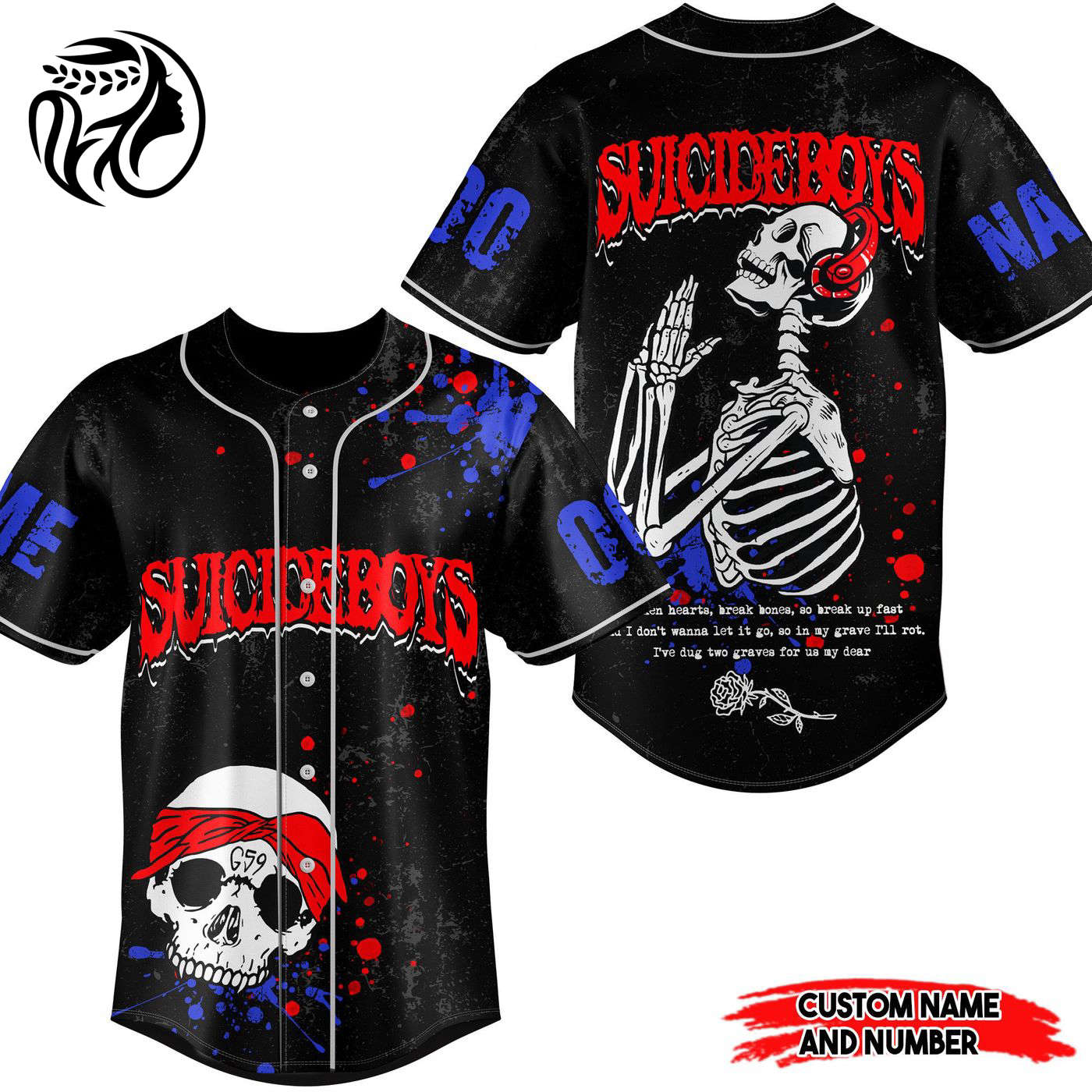Suicideboy Baseball Jersey For Men Women And Kids Gift