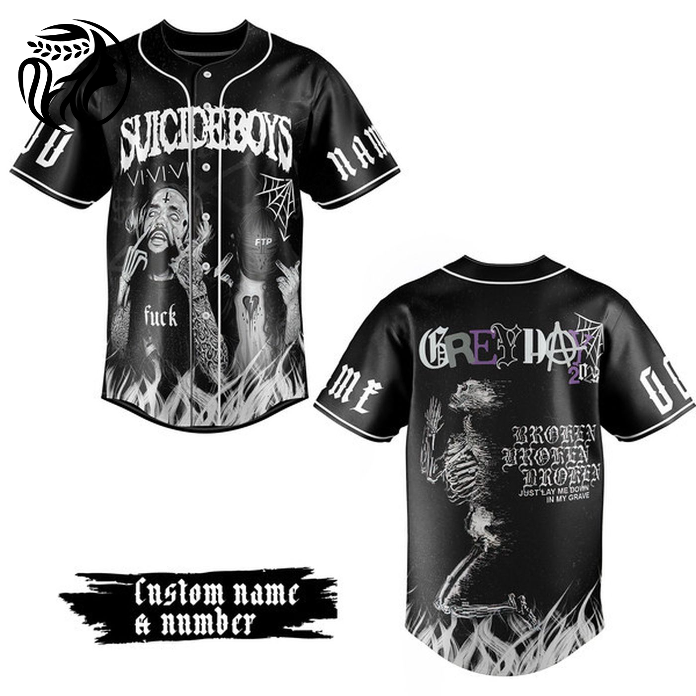 Suicideboys Baseball Jersey For Men Women And Kids Gift