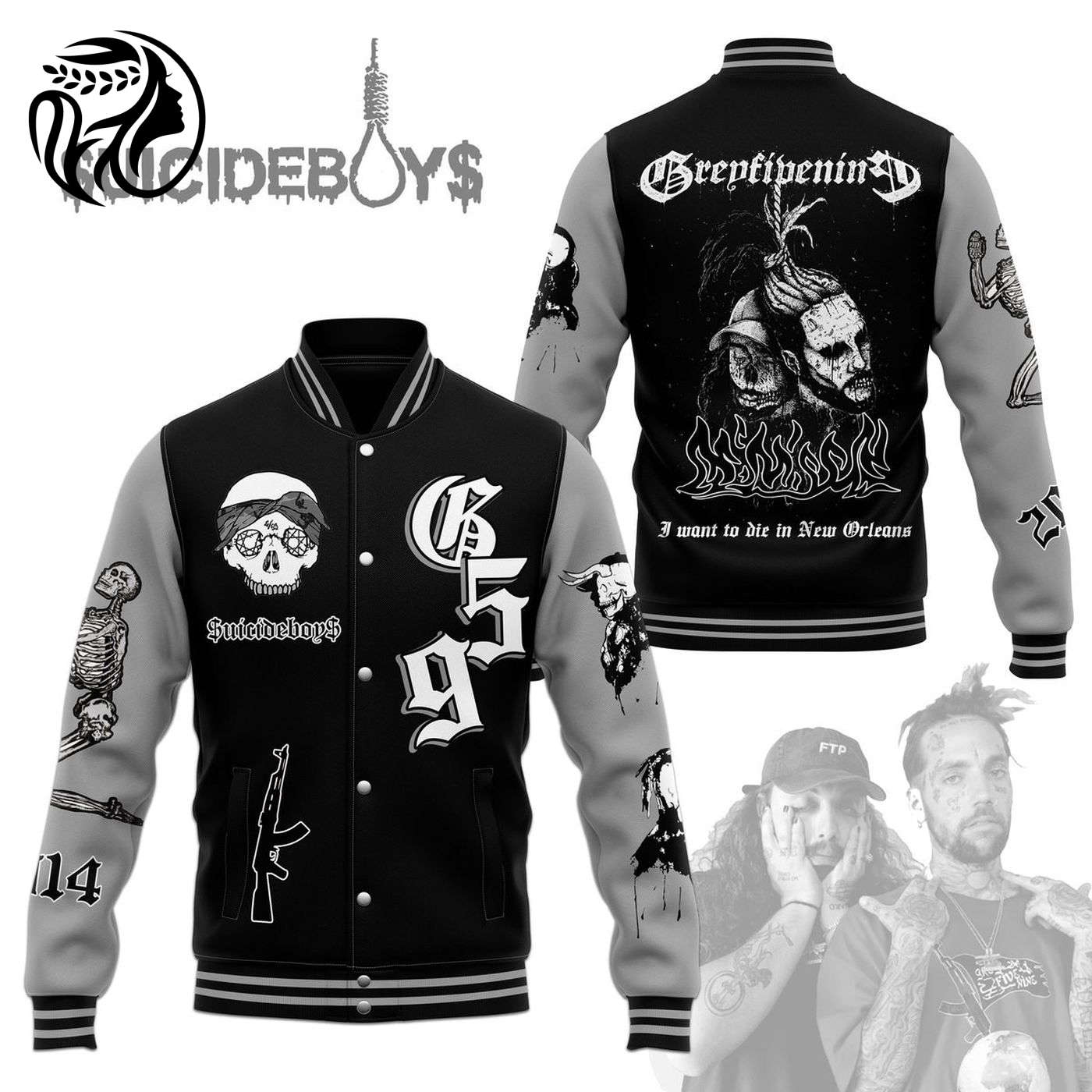 Suicideboys New Premium Baseball Jacket Gift For Fan