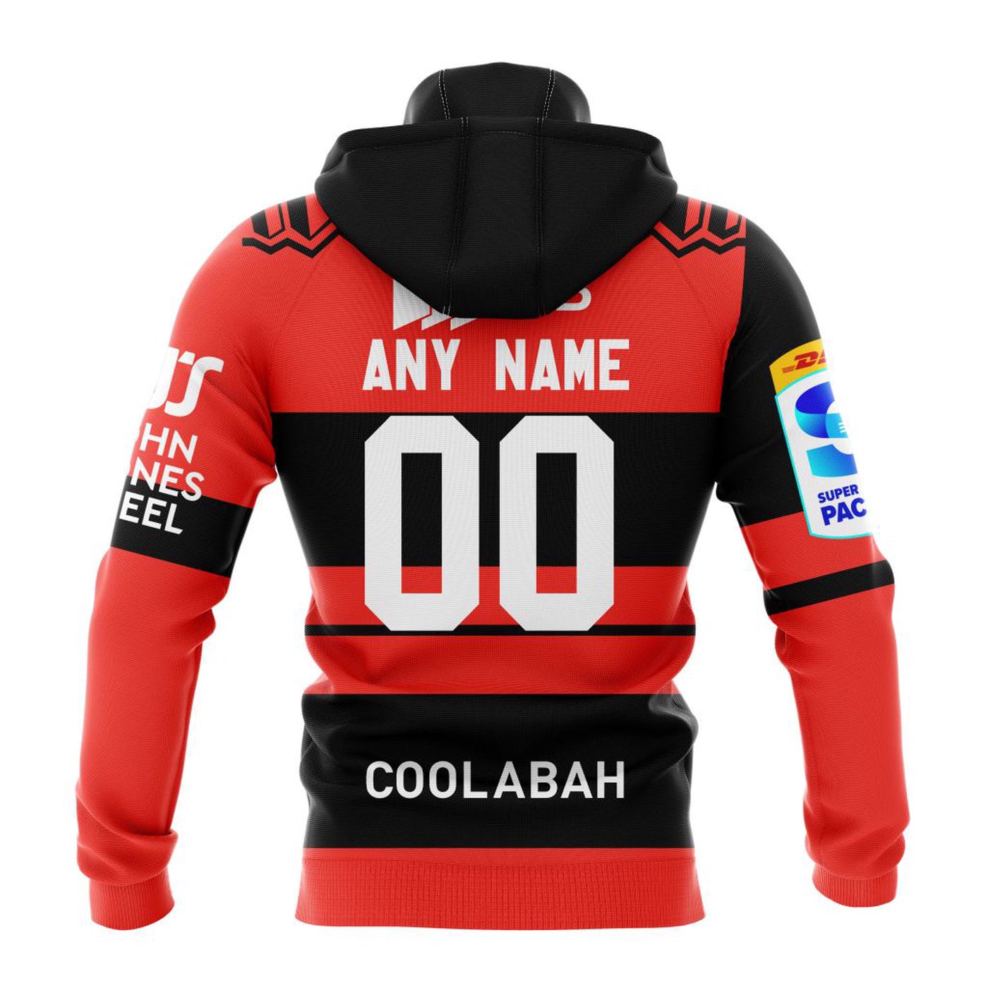 Super Rugby BNZ Crusaders Personalized 2024 Heritage Kits 3d Printed Hoodie 3d Printed Hoodie