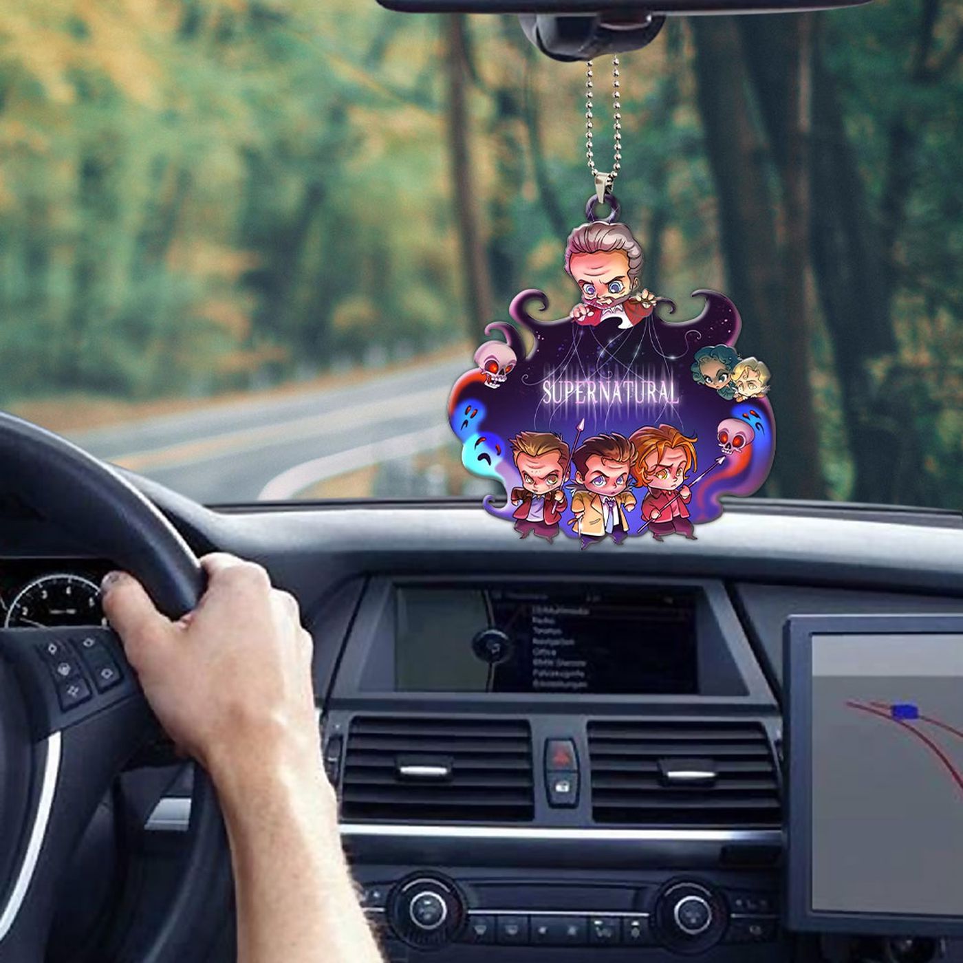 Supernatural Custom Shape-sided Acrylic Car OrnamentGift