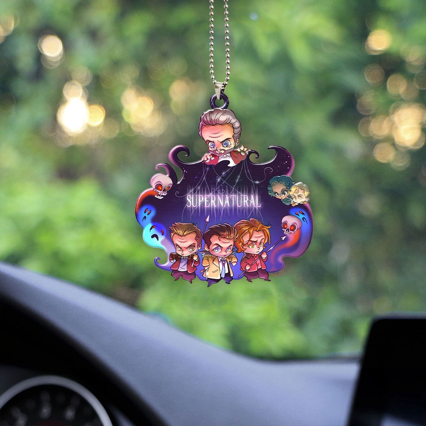 Supernatural Custom Shape-sided Acrylic Car OrnamentGift