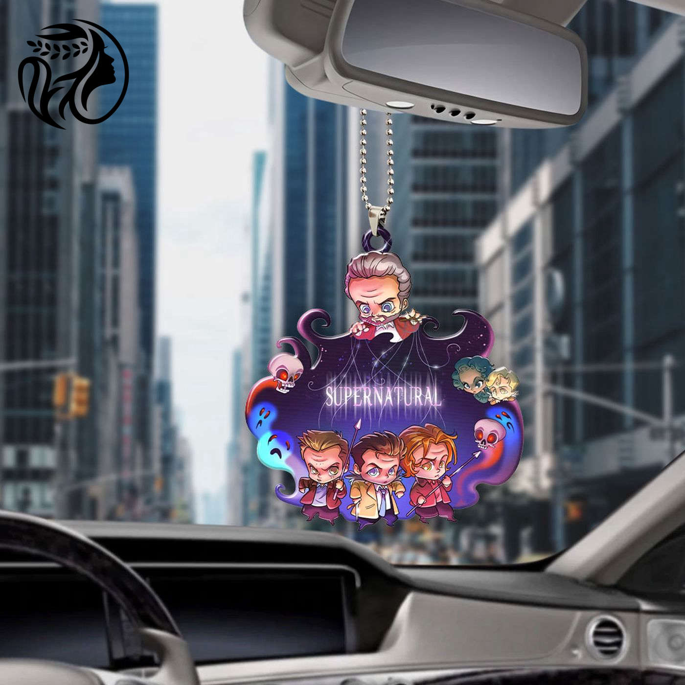 Supernatural Custom Shape-sided Acrylic Car OrnamentGift