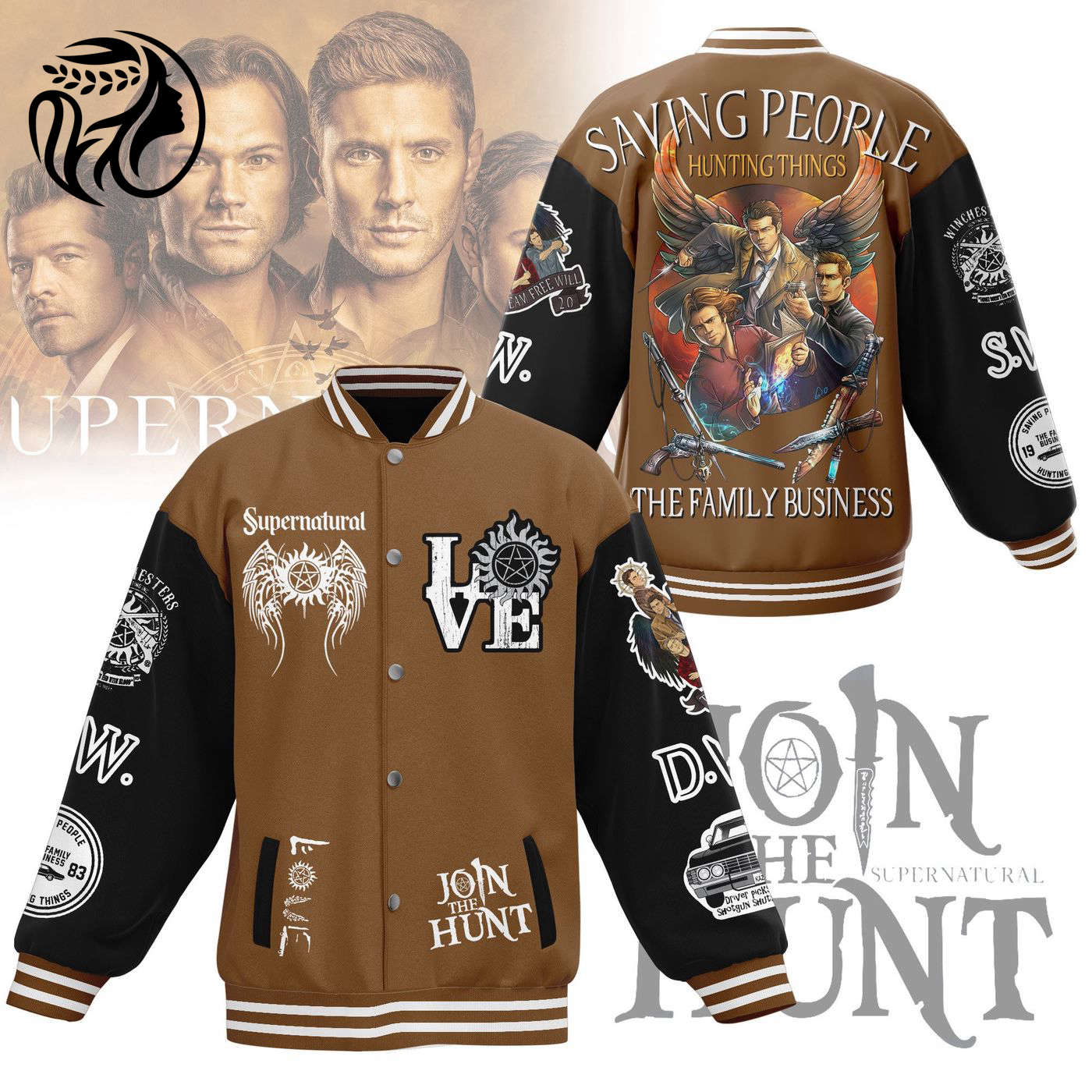 Supernatural New Premium Baseball Jacket Gift For Fan