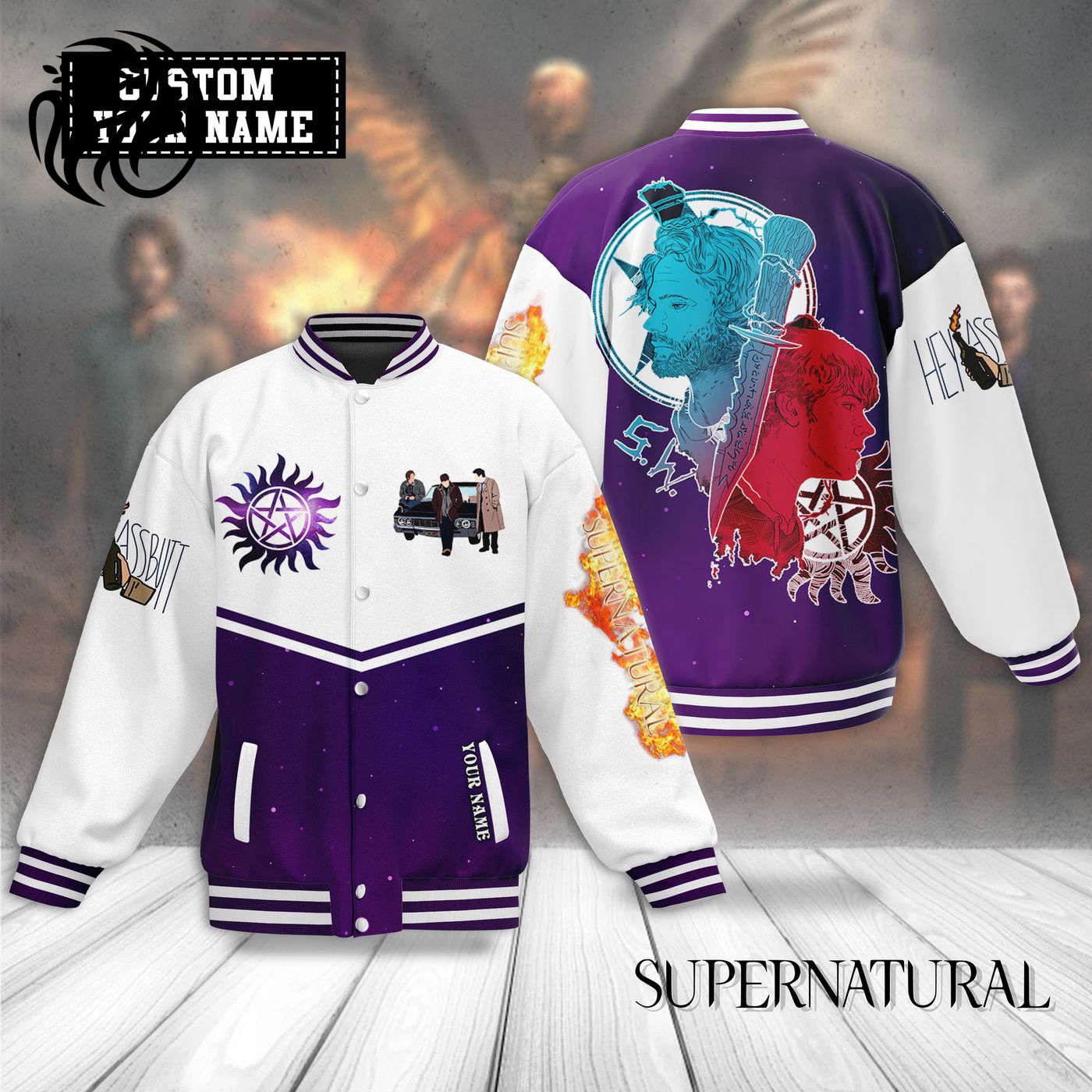 Supernatural New Premium Baseball Jacket Gift For Fan
