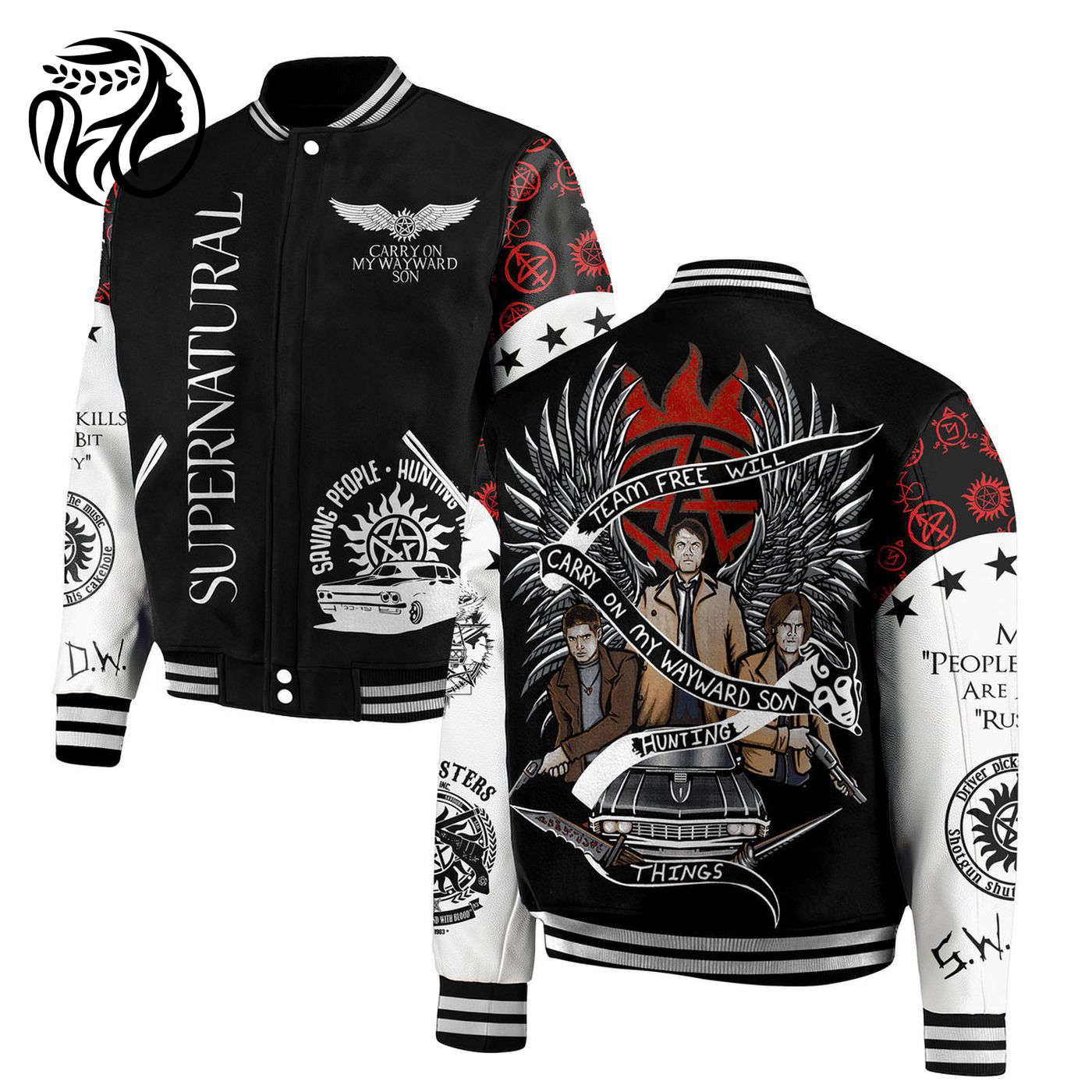 Supernatural New Premium Baseball Jacket Gift For Fan