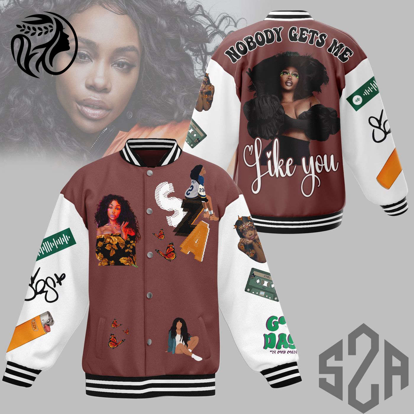 SZA New Premium Baseball Jacket Gift For Fan