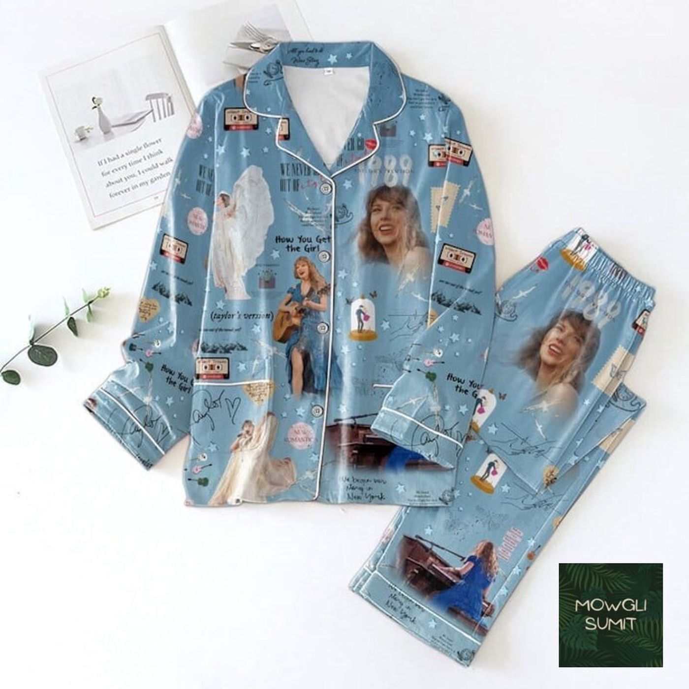 Taylor 1989 Pajamas Set: Eras Tour Edition – Stylish Sleepwear for Ultimate Comfort