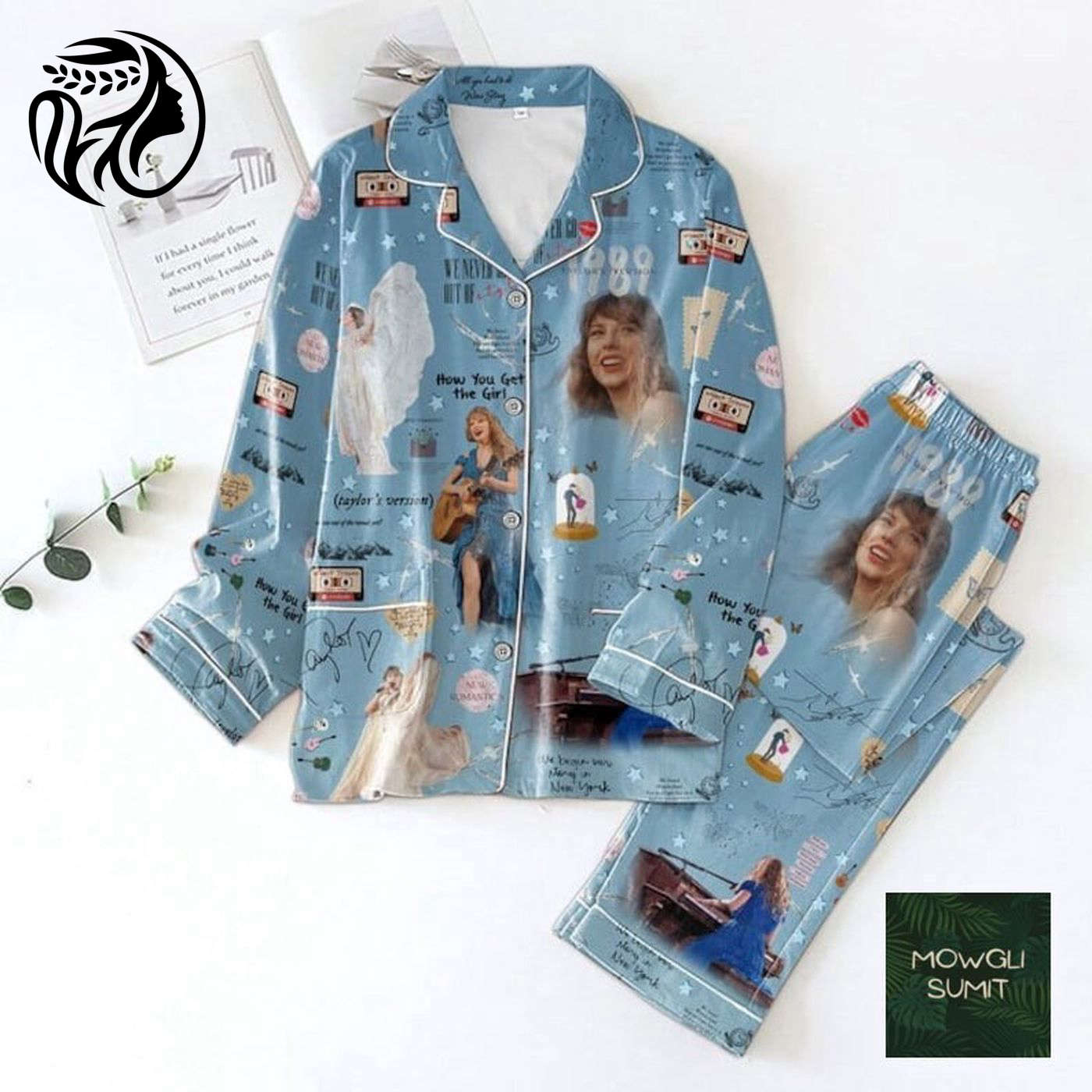 Taylor 1989 Pajamas Set: Eras Tour Edition – Stylish Sleepwear for Ultimate Comfort