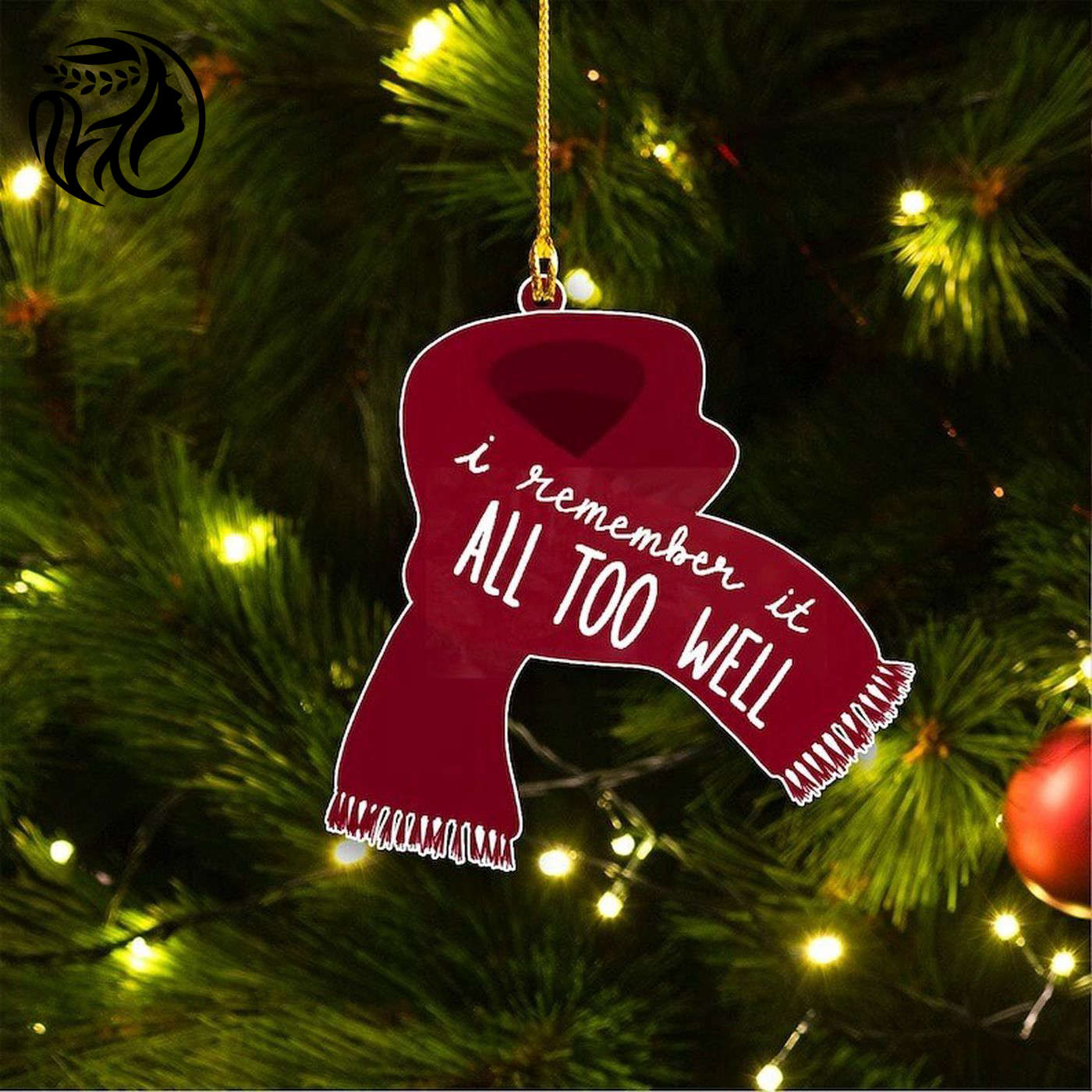 Taylor Swift Ornament 2023: All Too Well 2D Flat Swiftie Christmas Gift for Fans – The Eras Tour