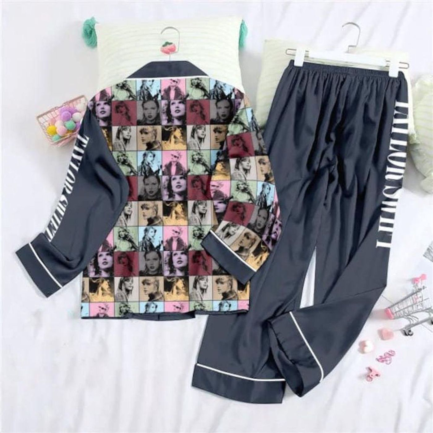 Stylish Taylor Button Down Pajamas Set – 1989 Collection