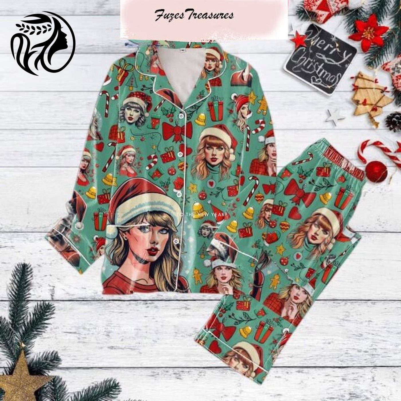Cozy Taylor Christmas Pajamas Set – Taylor Version Shop Now!