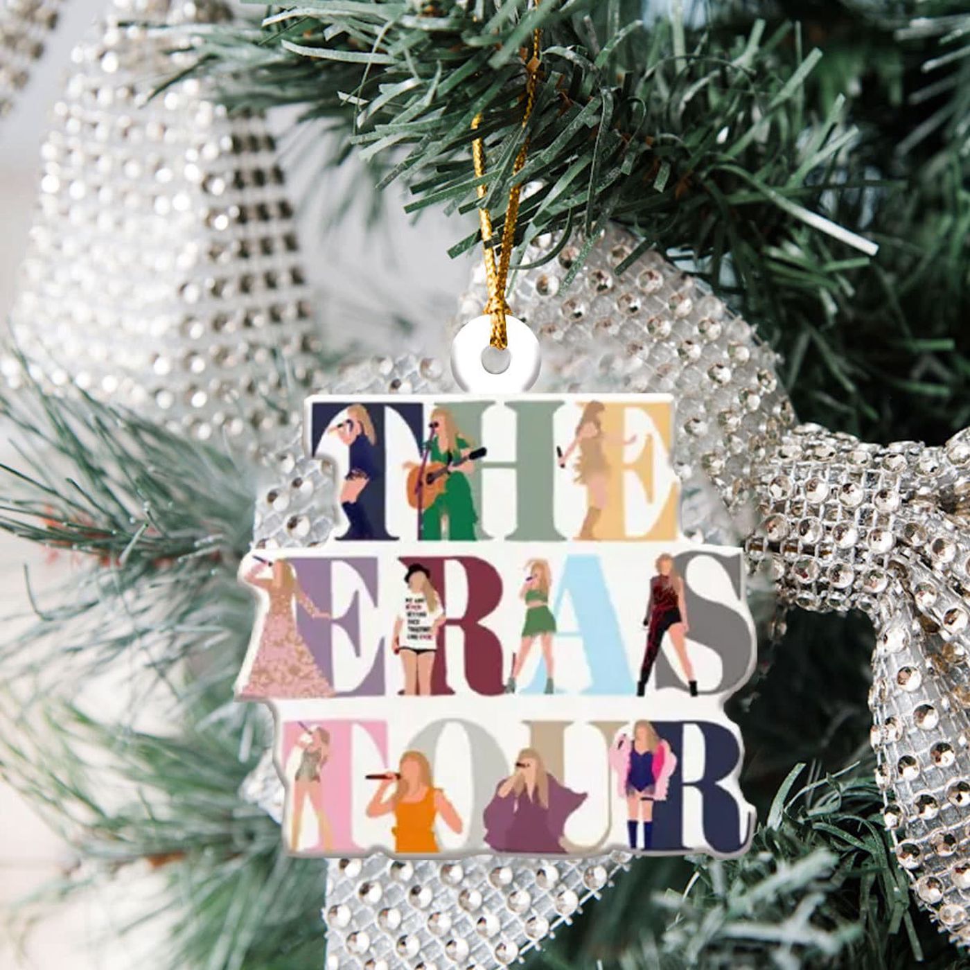 Taylor Eras Tour 2023 Ornament – Swiftie Guitar Christmas Gift for Fans & Xmas Tree Décor Taylor Eras Tour 2023 Ornament – Swiftie Guitar Christmas Gift for Fans & Xmas Tree Décor