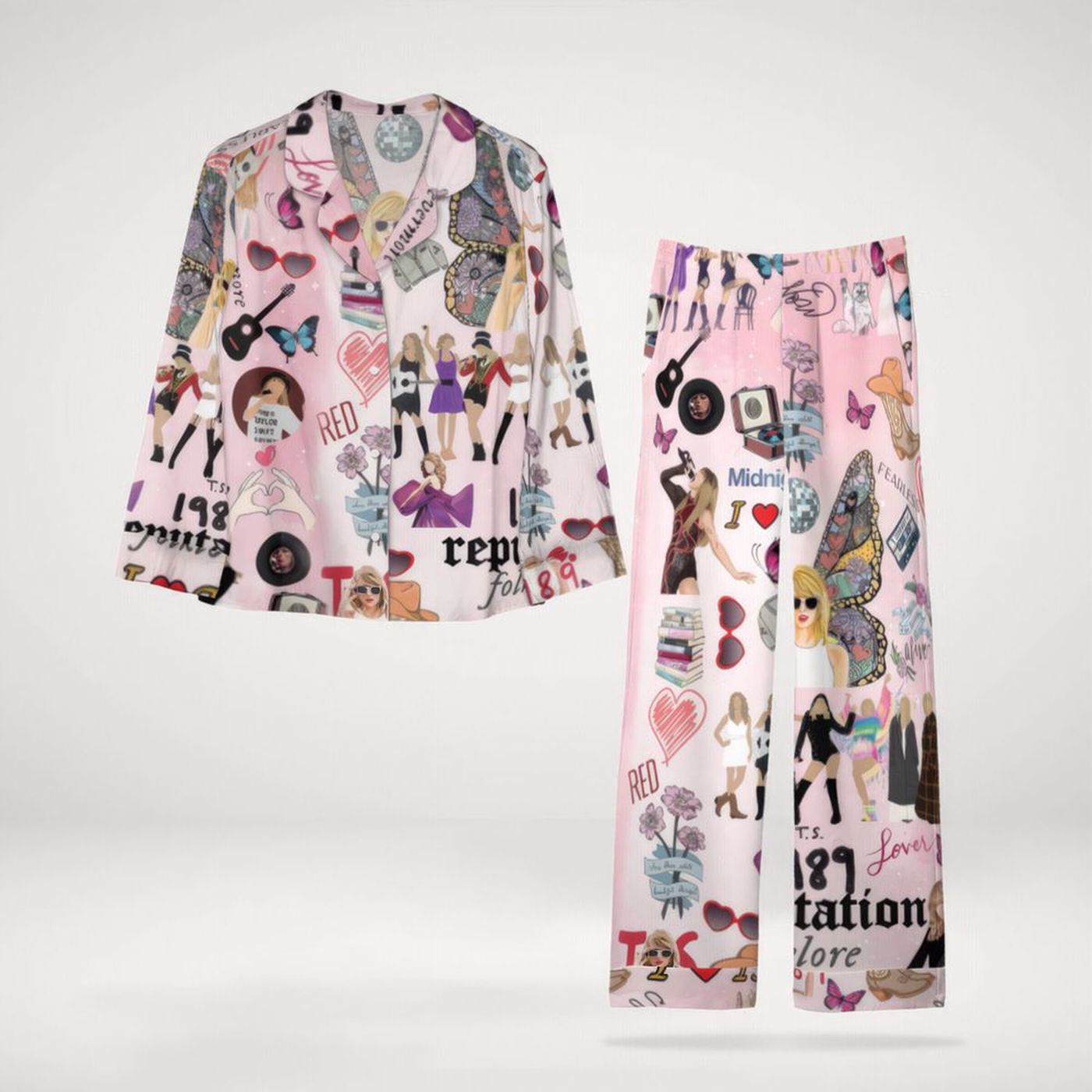 Taylor Swift Tour Pajamas: Swifti & Merry Swiftmas Pyjama Sets