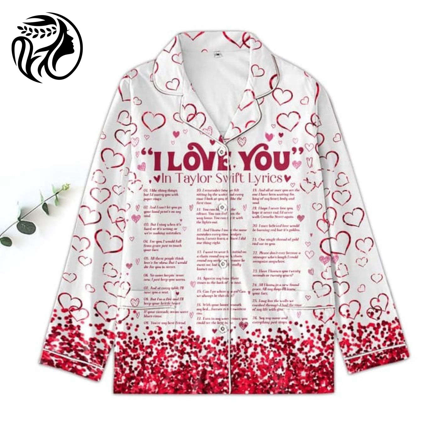 Taylor I Love You Pajamas – TS Pjs Lover Midnight Album Set