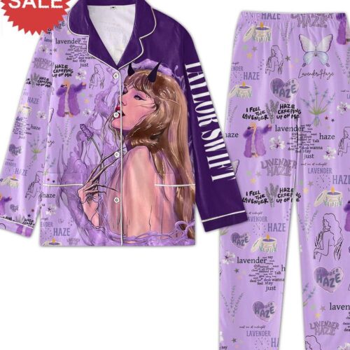 Taylor Lavender Haze Purple Pajamas Set – Creeping Up On Me Shop Now!