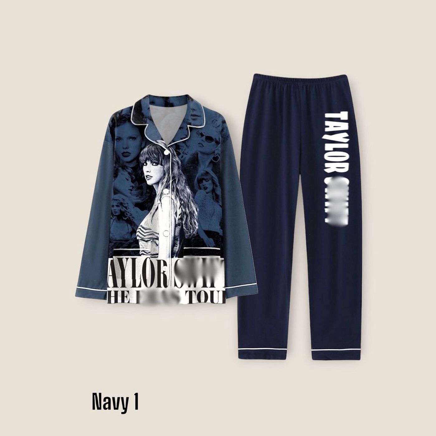 Shop the Festive Taylor Pajama Christmas Set for Stylish Holiday Sleepwear!