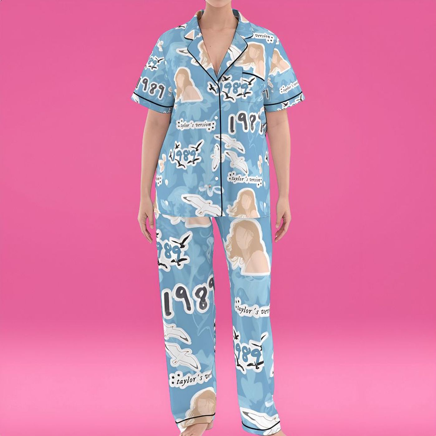 1989 Taylor s Version Pyjamas: Stylish Pajama Set for Women by Taylor Pajamas
