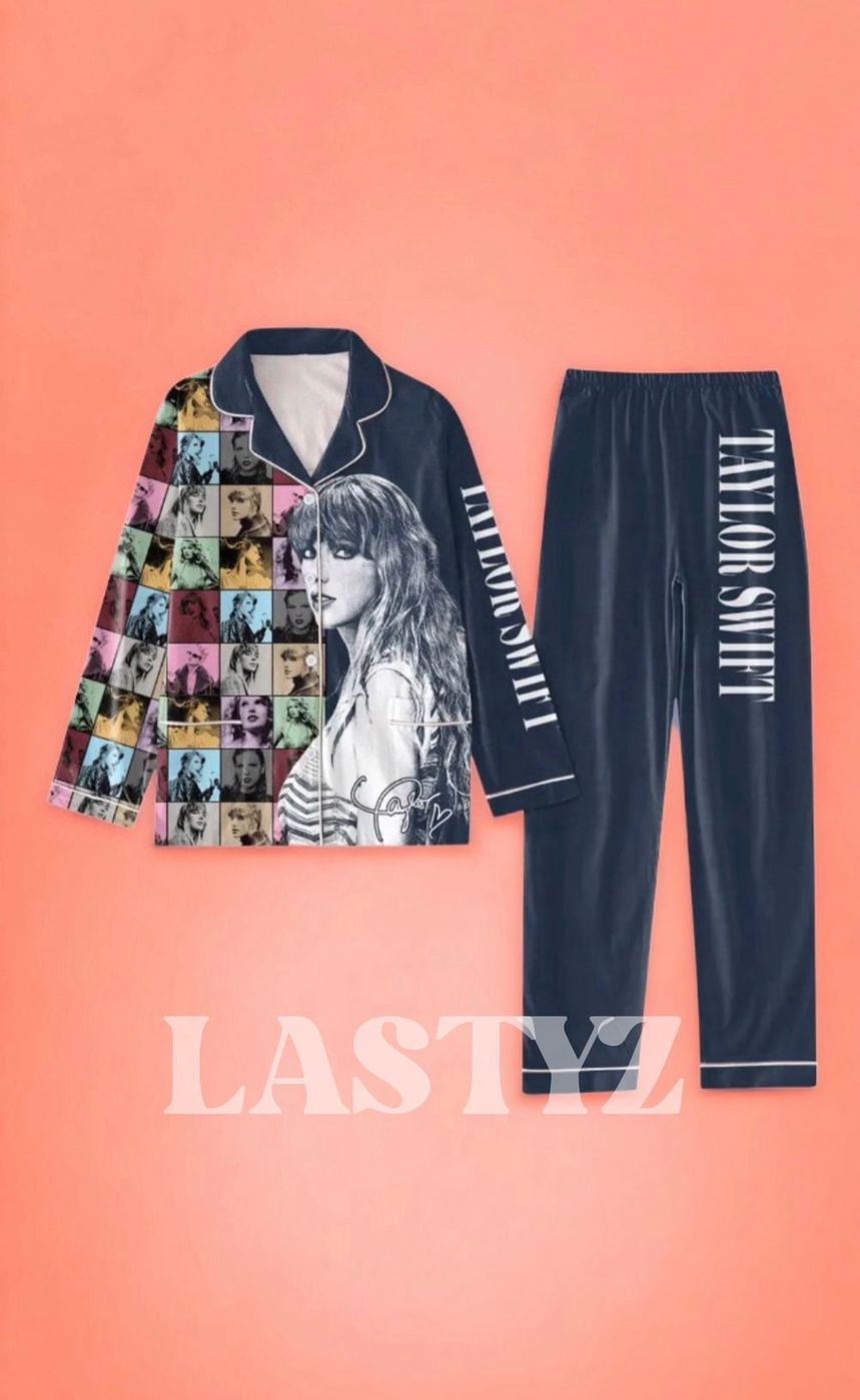 Stylish Taylor Pajamas Set for Women – Comfortable & Trendy Sleepwear Stylish Taylor Pajamas Set for Women – Comfortable & Trendy Sleepwear