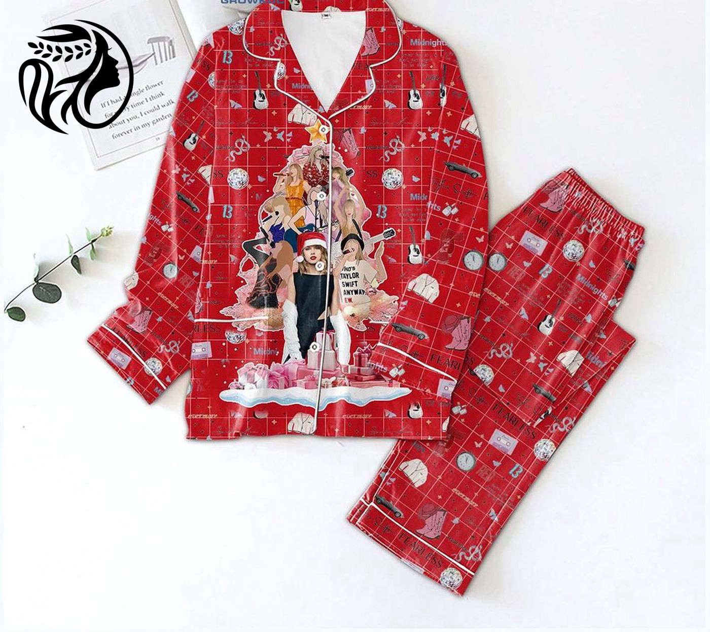 Taylor Swift Fearless Midnight Pajamas Set – Stylish & Comfy Sleepwear Taylor Swift Fearless Midnight Pajamas Set – Stylish & Comfy Sleepwear