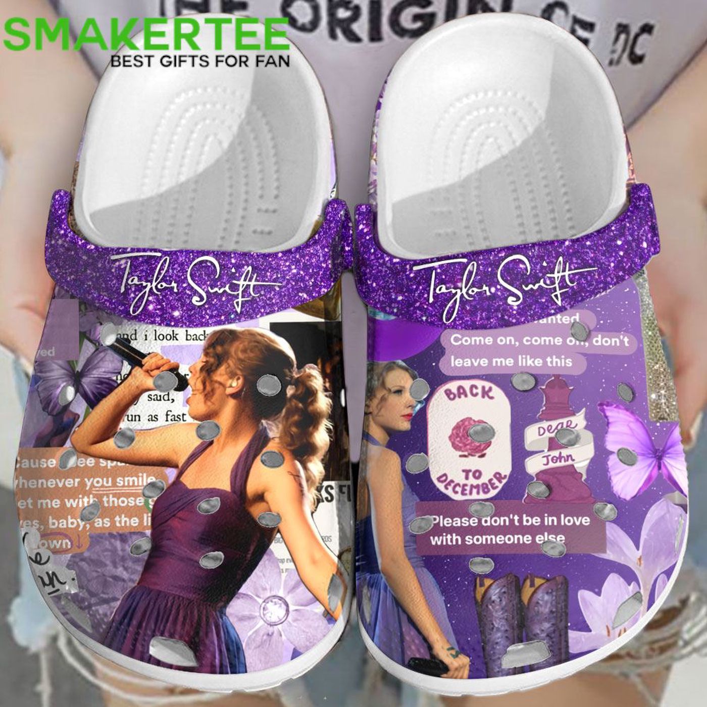 Step into Style with Taylor Swift Back To December Crocs: A Must-Have for Swifties!