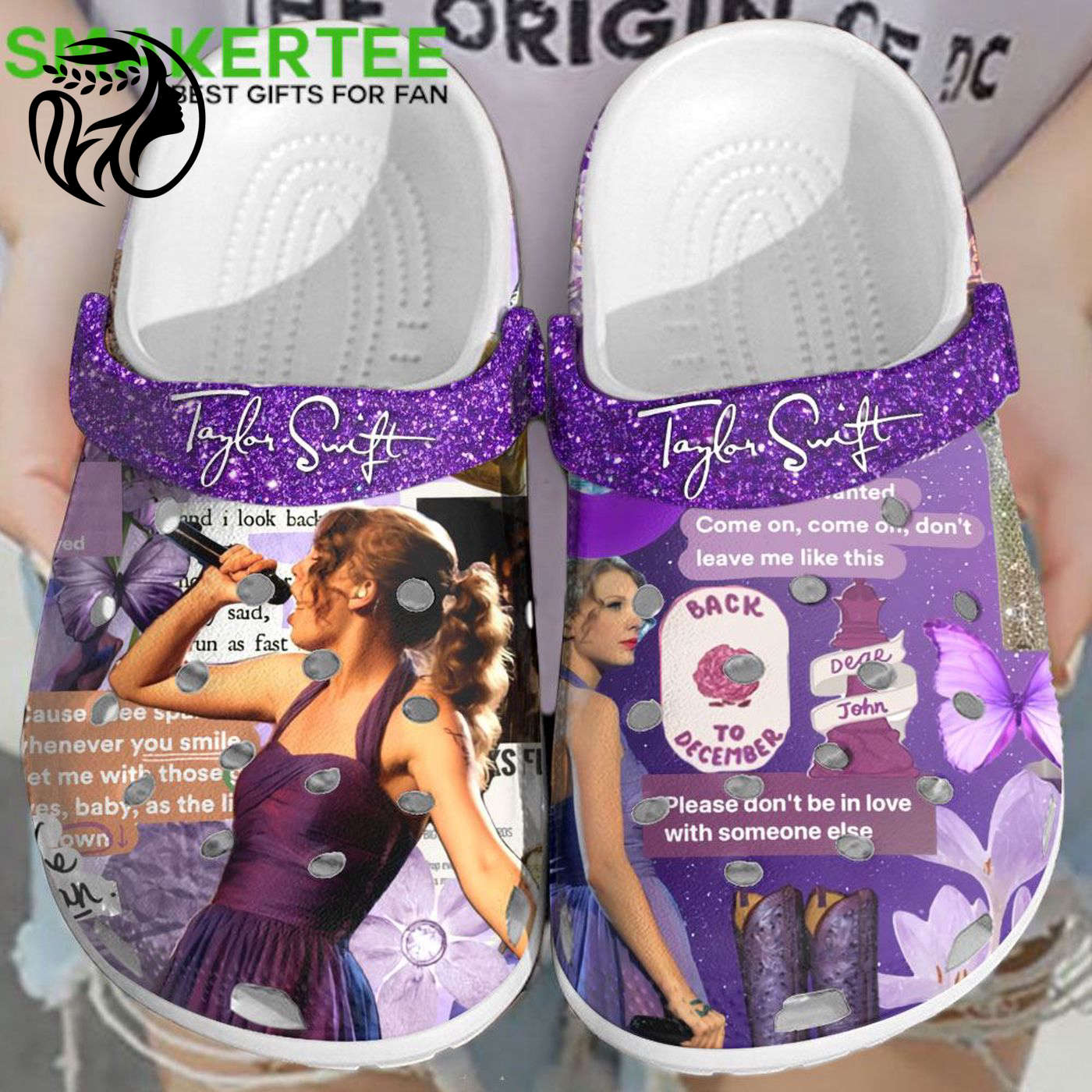 Step into Style with Taylor Swift Back To December Crocs: A Must-Have for Swifties!