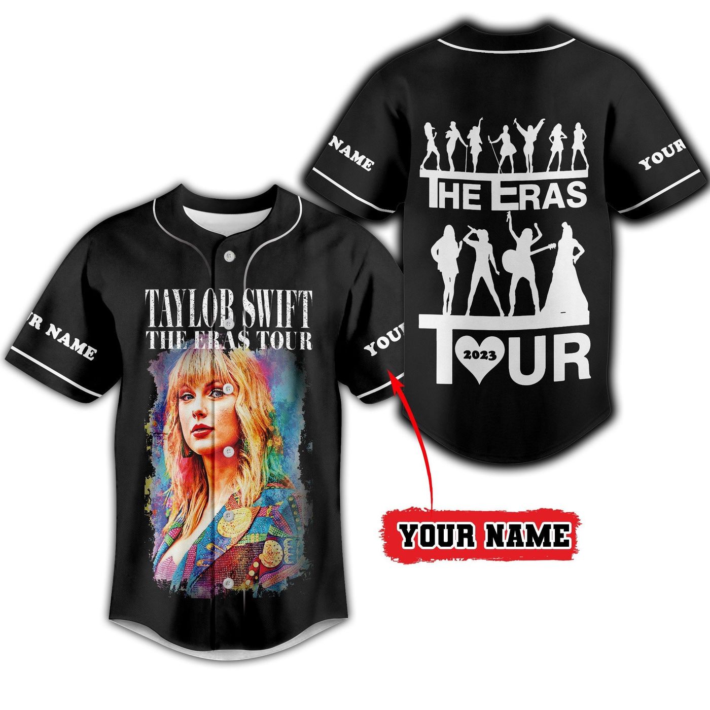 Taylor Swift Baseball Jersey For Men Women And Kids Gift