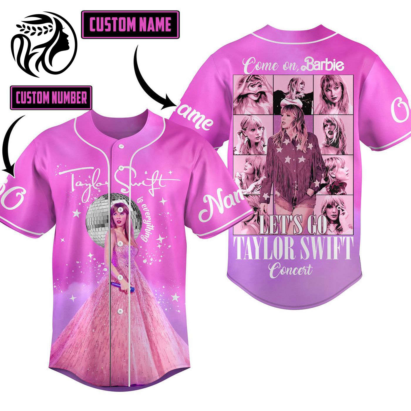 Taylor Swift Baseball Jersey For Men Women And Kids Gift