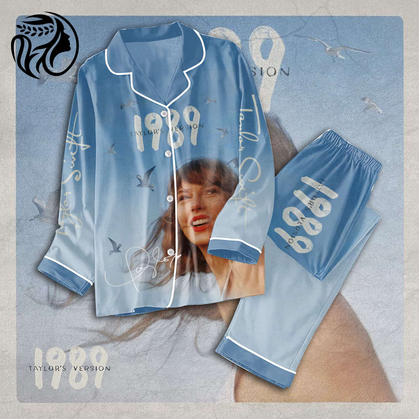 Taylor Swift Pajama Set: Button Down Gift for Fans