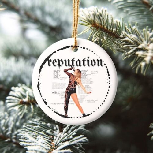 Taylor Swift Christmas Ornament: Reputation & 2023 Tour Souvenir Gift