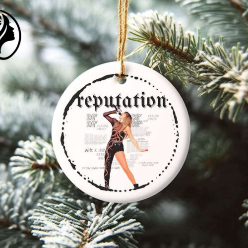 Taylor Swift Christmas Ornament: Reputation & 2023 Tour Souvenir Gift