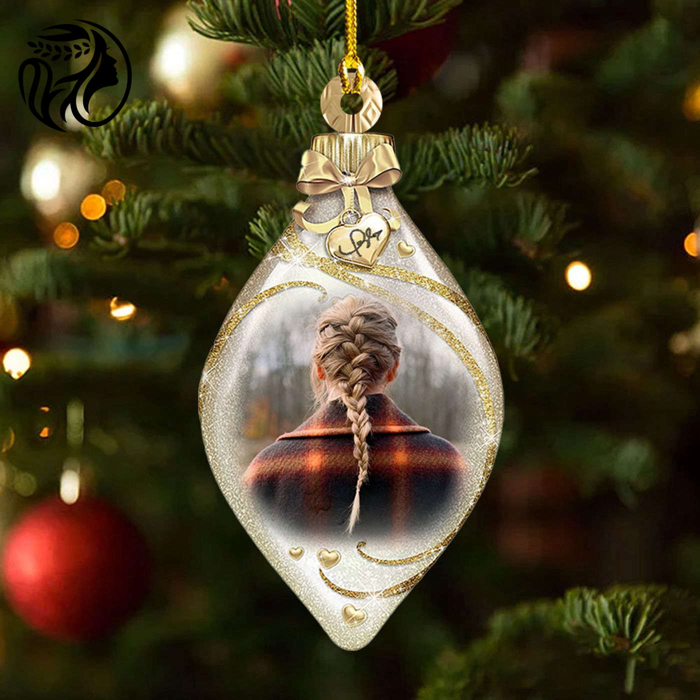 Taylor Swift Custom Shape 2-sided Acrylic Ornament Gift.1