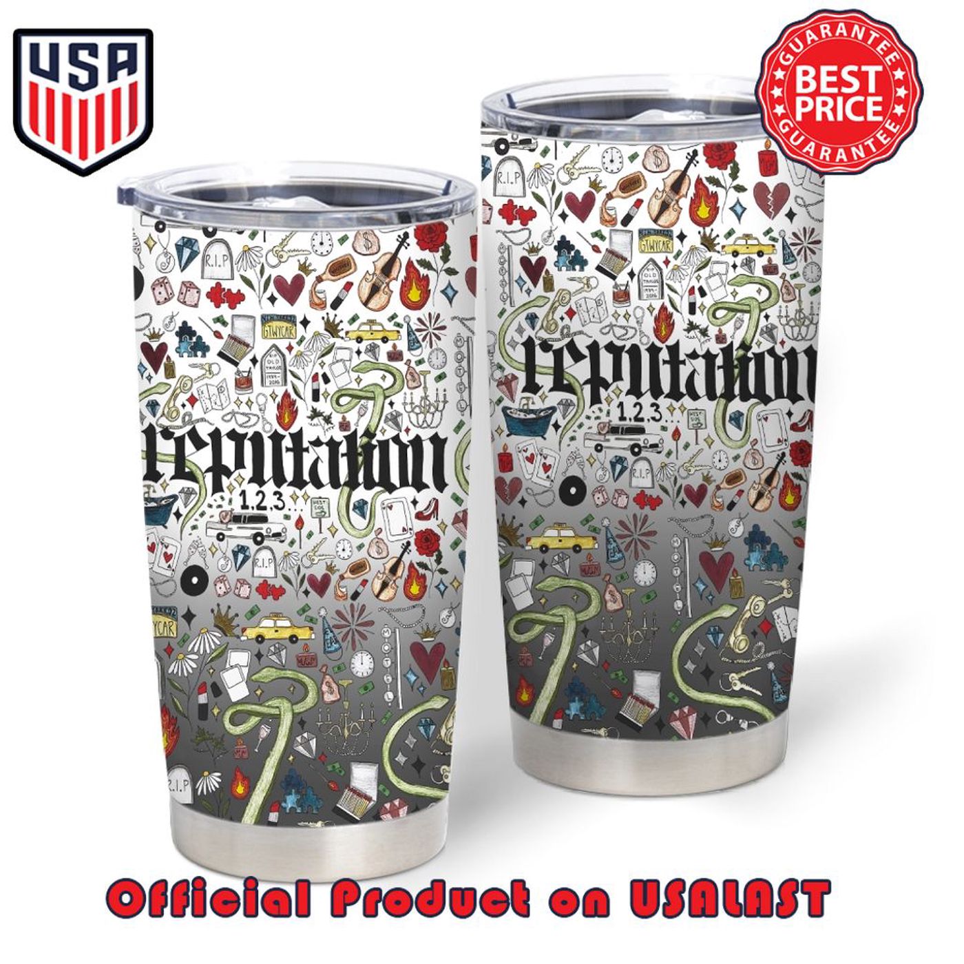 Stay Refreshed with Taylor Swift s Don’t Blame Me Reputation Album Tumbler
