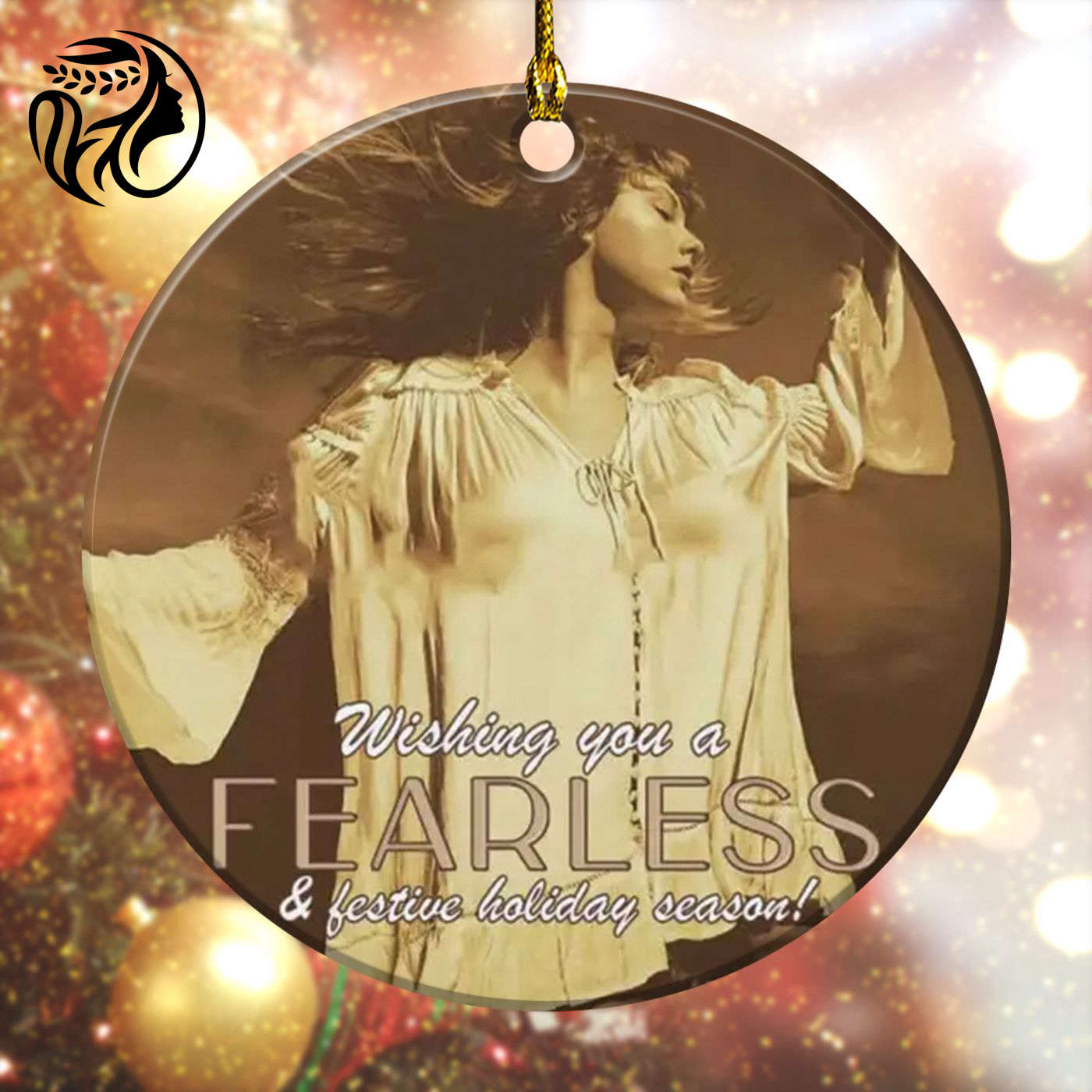 Taylor Swift Fixed Shape-sided Acrylic Ornament  – Gift for Christmas Day