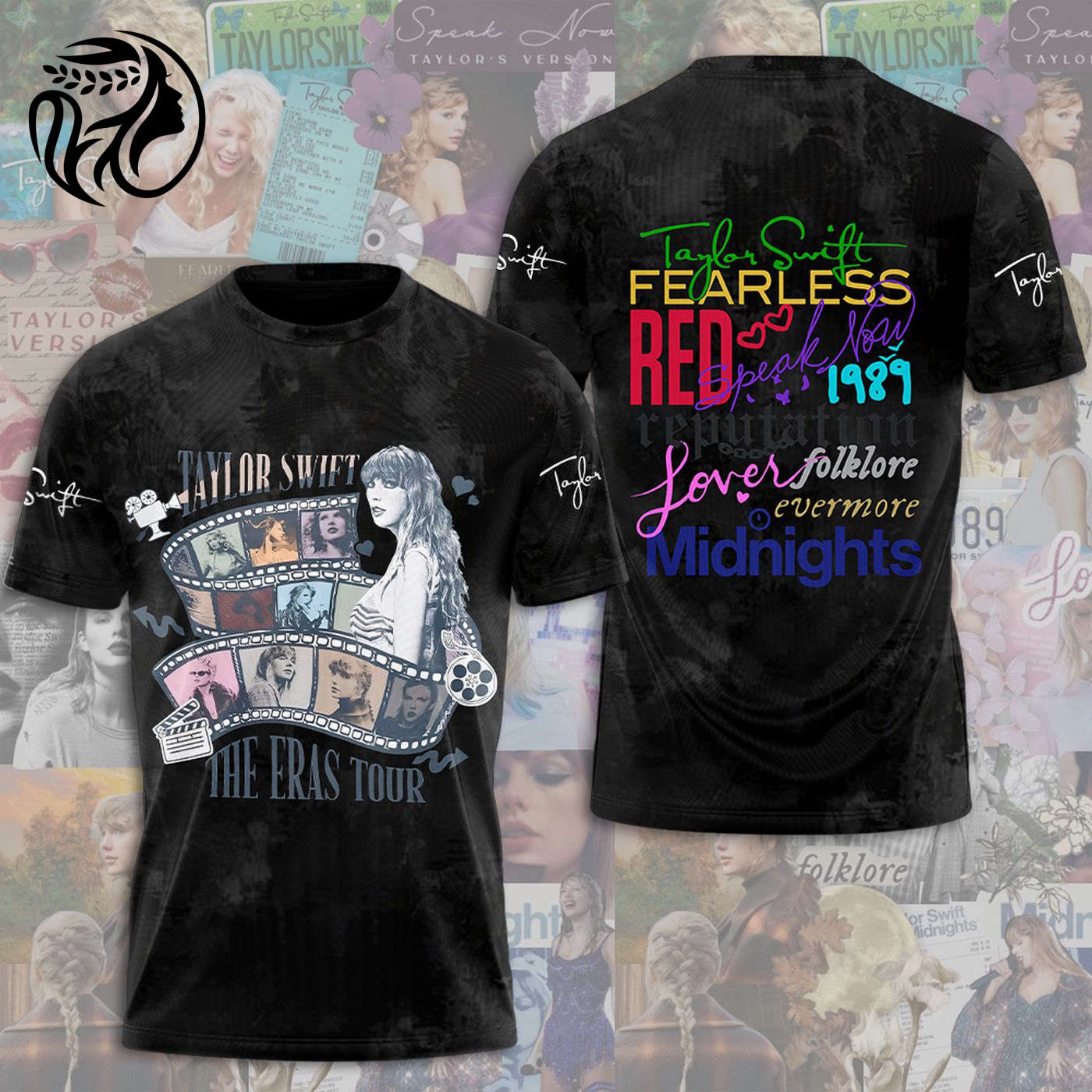 Shop Taylor Swift GiftD 3D T-Shirt Sweatshirt Hoodie & More - Perfect Gift