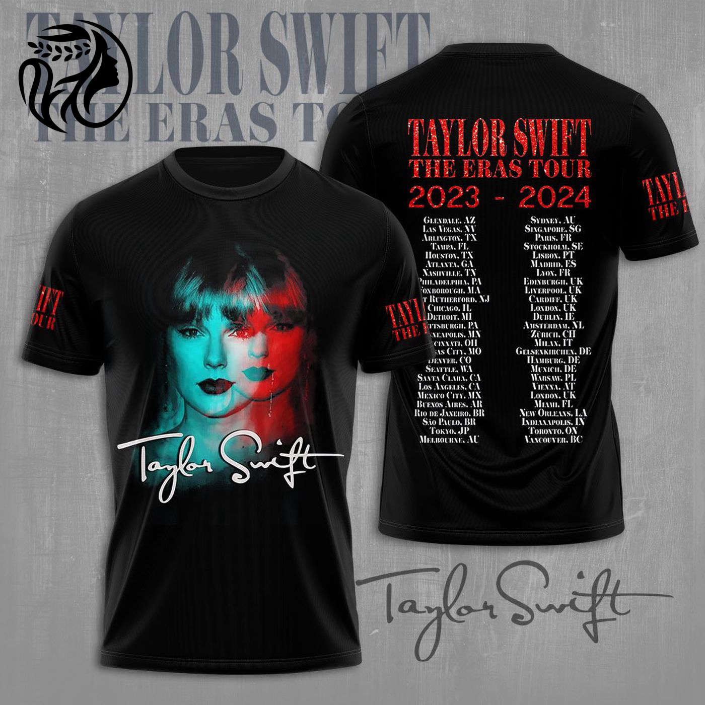 Taylor Swift GiftD 3D Apparel: T-Shirt Sweatshirt Hoodie - Perfect Gift for Swifties!