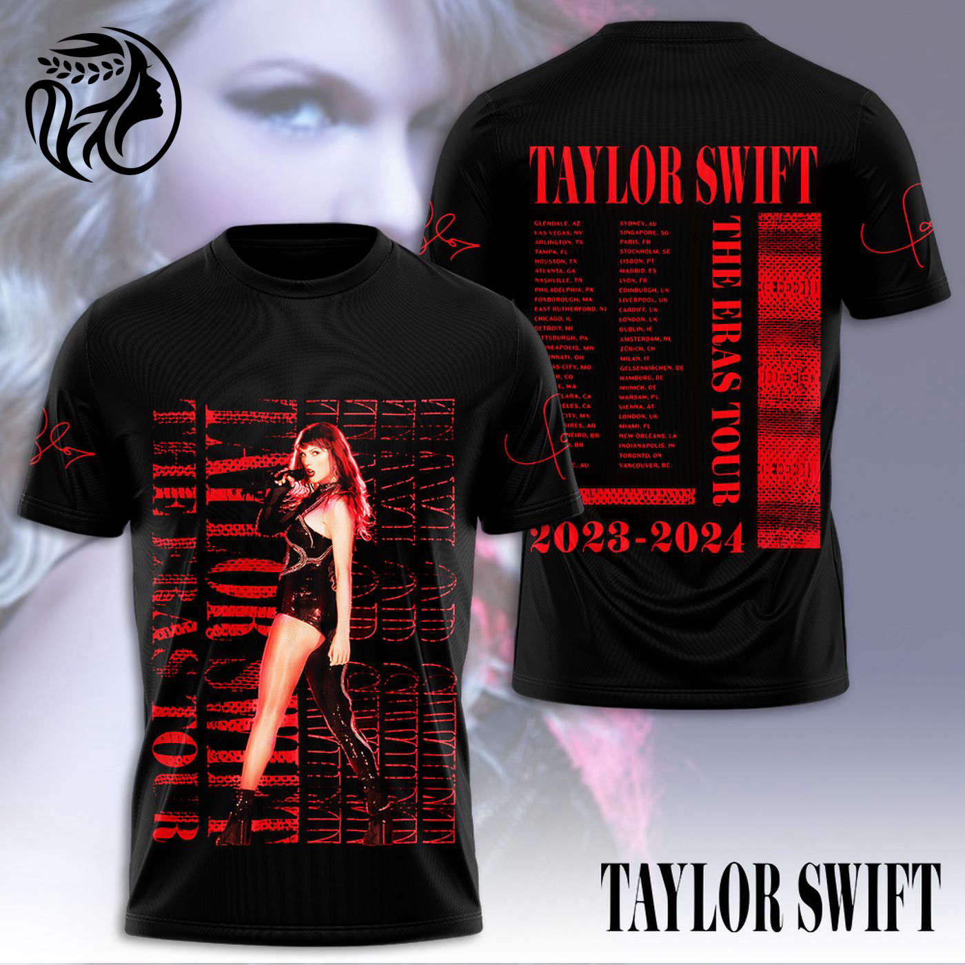Shop Taylor Swift 3D T-Shirt Sweatshirt Hoodie &  - Gift for Women – Exclusive Collection