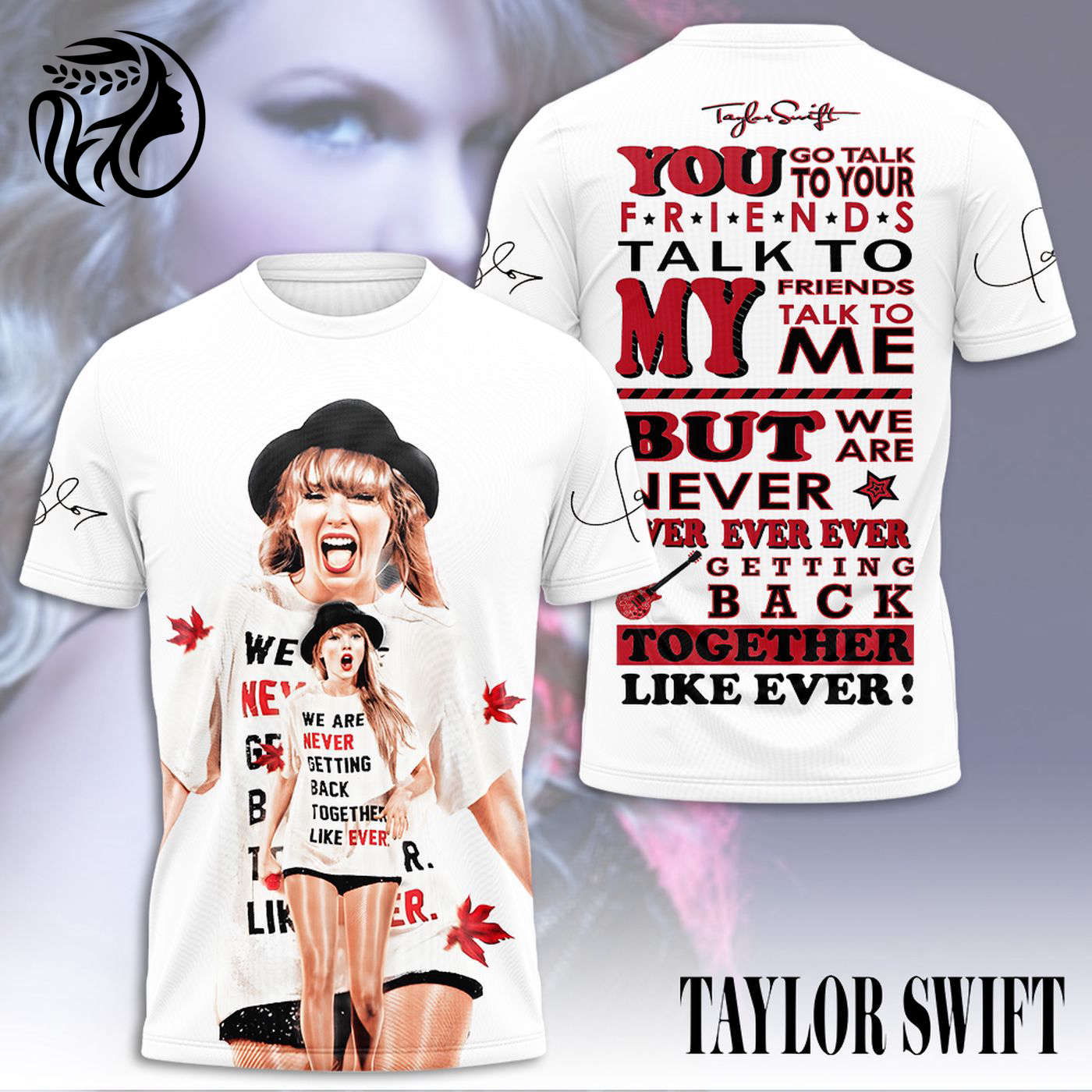 Taylor Swift  - Gift for WomenD 3D T-Shirt Sweatshirt Hoodie - Perfect Music Lover s  - Gift for Women