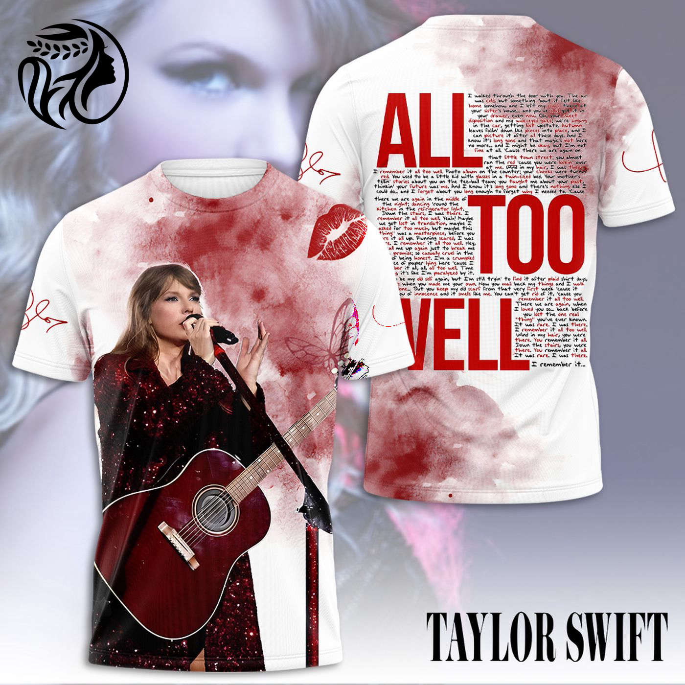 Shop Exclusive Taylor Swift 3D T-Shirt Sweatshirt Hoodie &  - Gift for Women