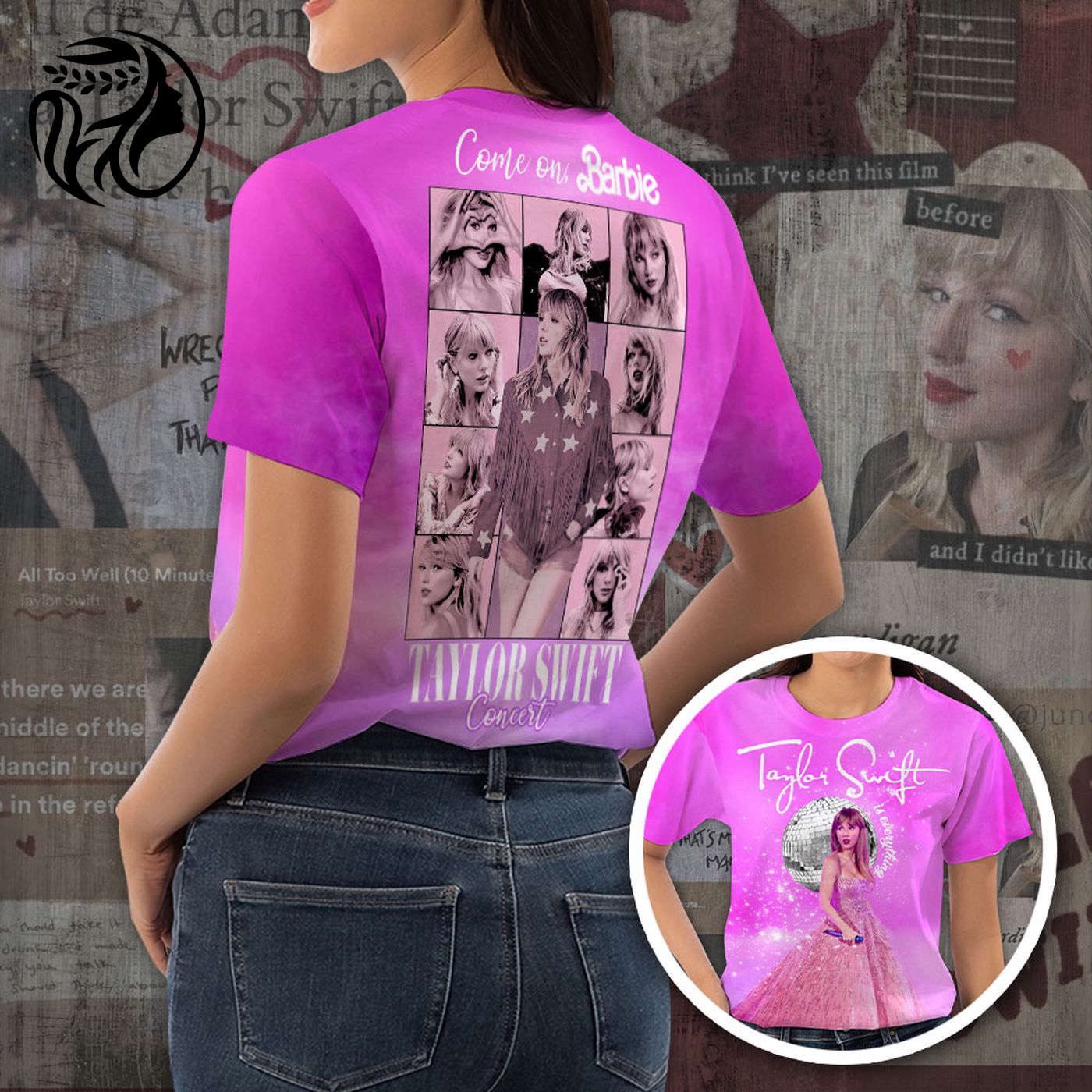 Stylish Taylor Swift GiftD T-Shirt - Perfect Gift for Fans