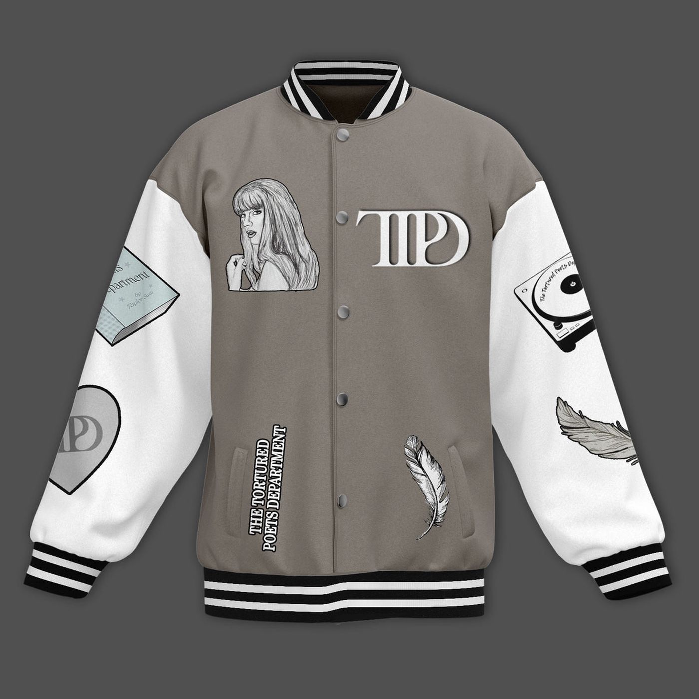 Taylor Swift Premium Baseball Jacket: Perfect Gift for Fans! Taylor Swift Premium Baseball Jacket: Perfect Gift for Fans!
