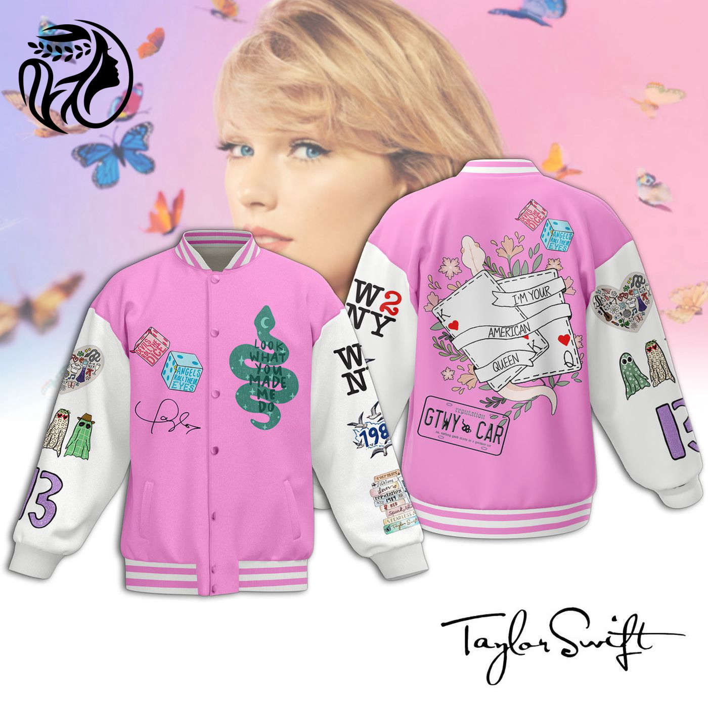 Taylor Swift Premium Baseball Jacket: Perfect Fan Gift with New Design