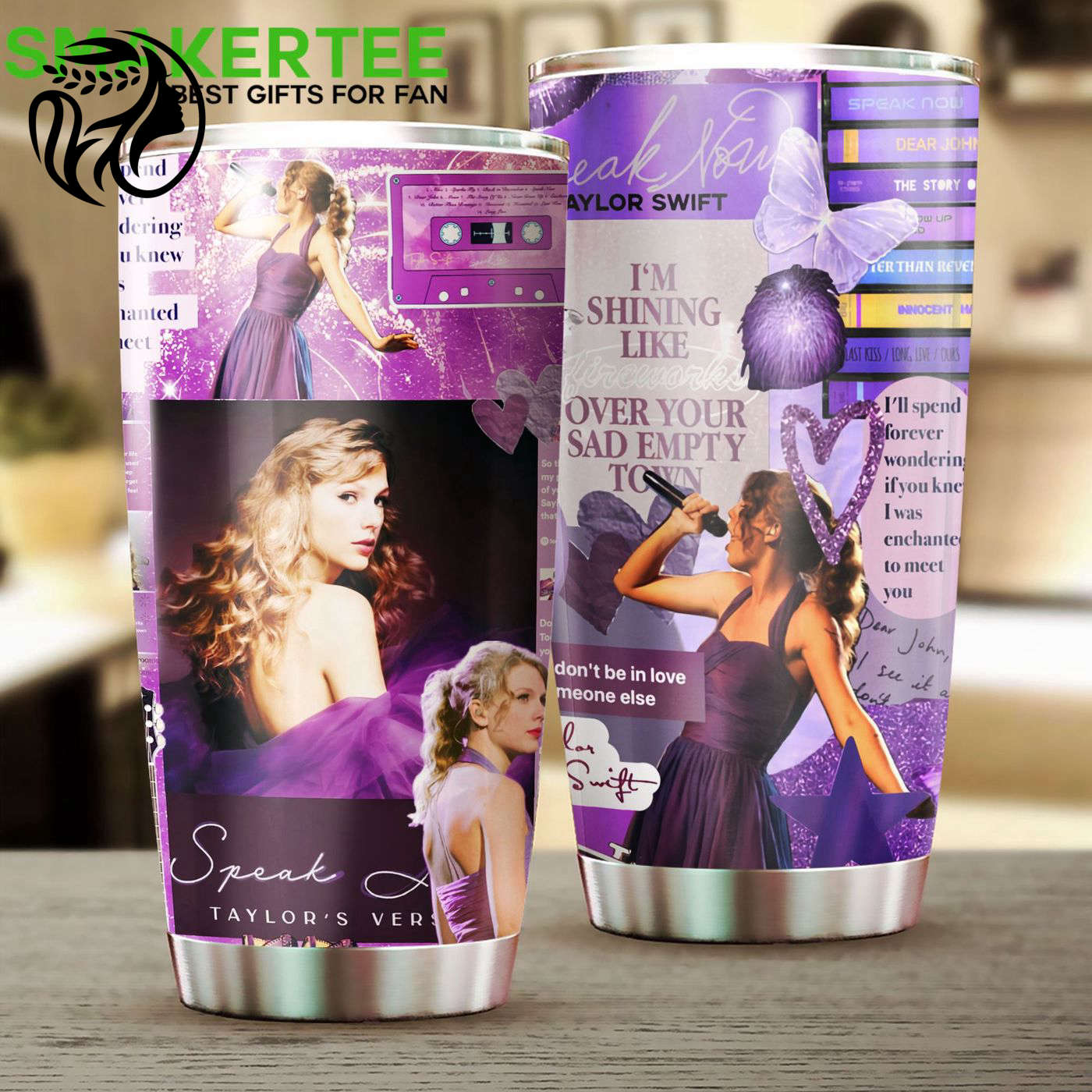 Taylor Swift Singer Tumbler Cup: Stylish & Durable Beverage Container for Fans