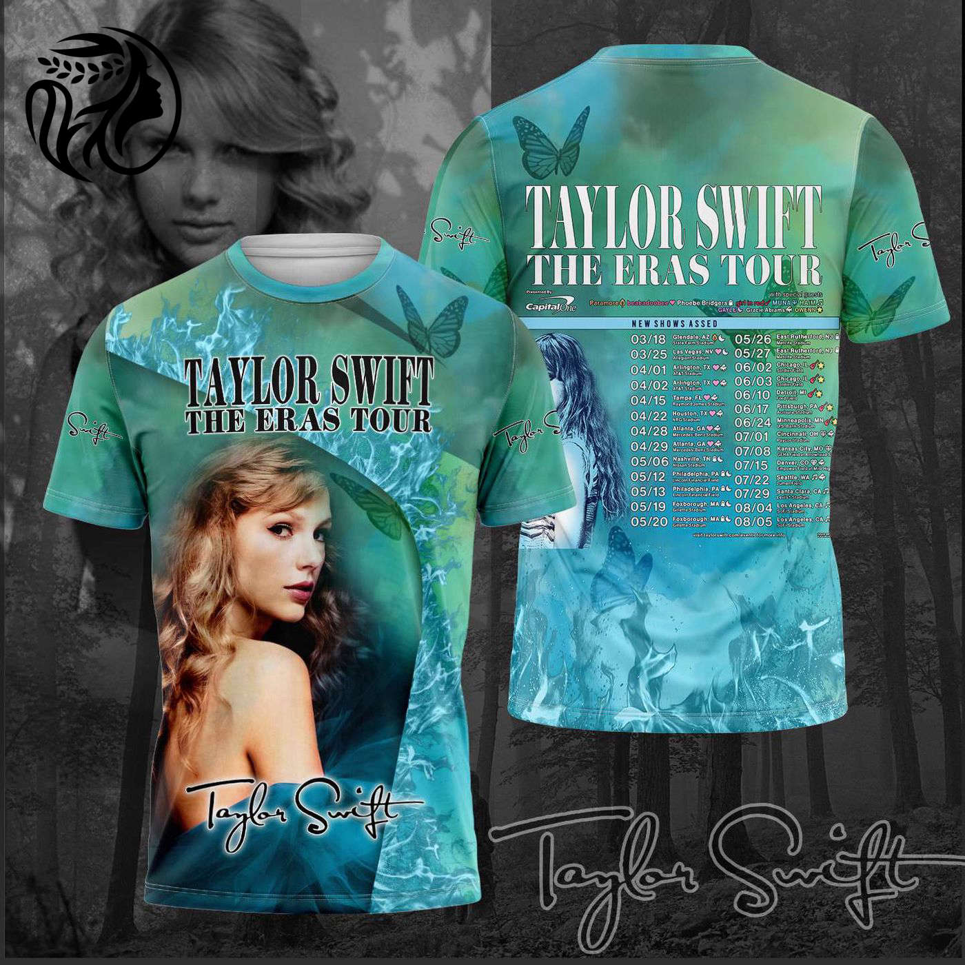 Shop Taylor Swift Eras Tour Signature GiftD Apparels - Exclusive Collection!